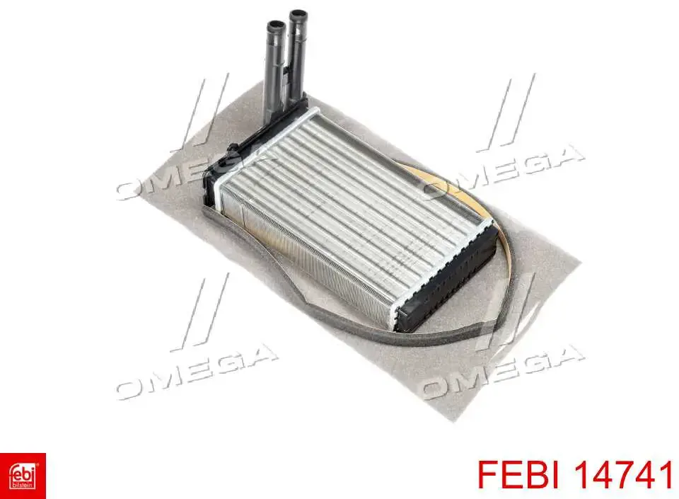 Radiador de forno (de aquecedor) Febi 14741 preço, a partir de 28,37 USD