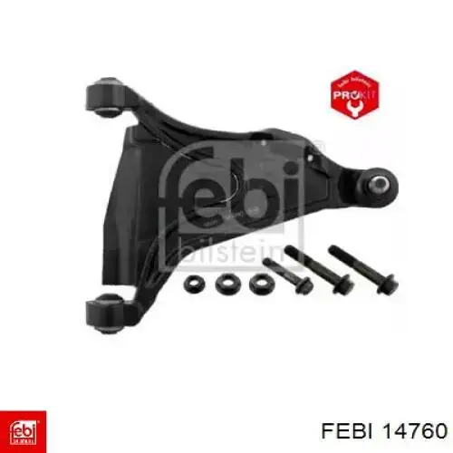 Braço oscilante inferior direito de suspensão dianteira Febi 14760 preço, a partir de 84,49 USD