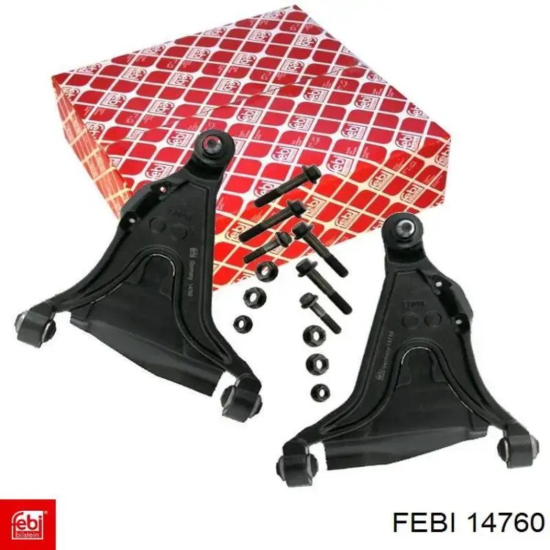 Compre 14760 Febi Braço oscilante inferior direito de suspensão dianteira