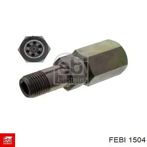 Compre 1504 Febi Bloco silencioso (bucha) da suspensão de lâminas dianteira