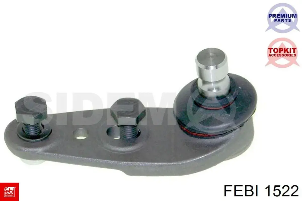 Suporte de esfera inferior direito Febi 1522 preço, a partir de 20,56 USD