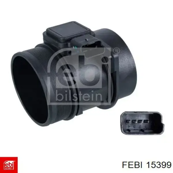 Compre 15399 Febi Braço oscilante inferior esquerdo de suspensão dianteira