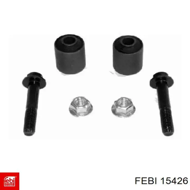 Compre 15426 Febi Bloco silencioso dianteiro do braço oscilante inferior