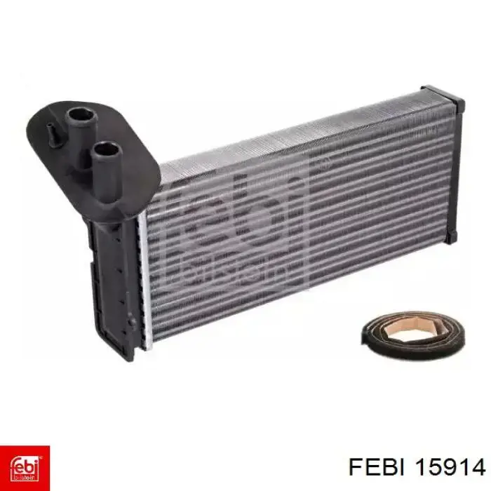 Radiador de forno (de aquecedor) Febi 15914 preço, a partir de 23,69 USD