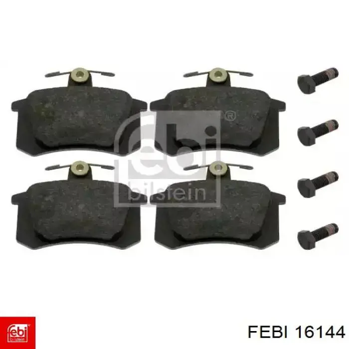 Sapatas do freio traseiras de disco Febi 16144 preço, a partir de 19,92 USD