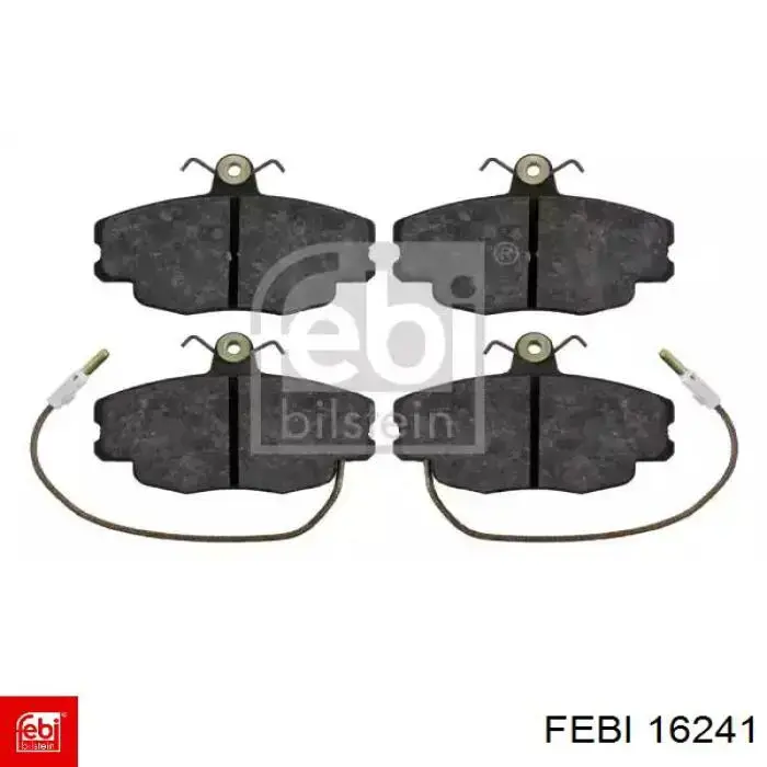 Compre 16241 Febi Sapatas do freio dianteiras de disco