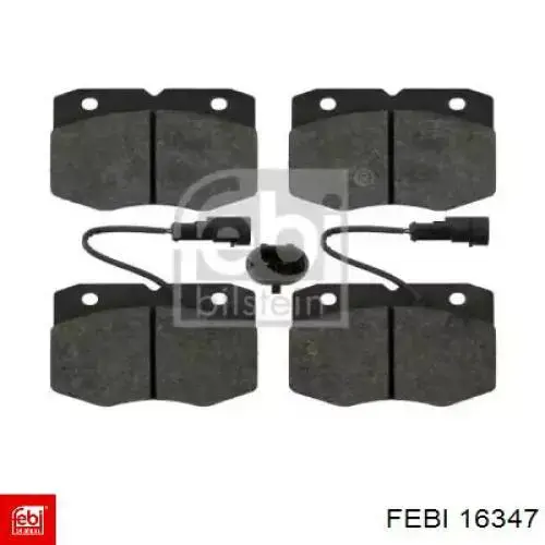 Sapatas do freio dianteiras de disco Febi 16347 preço, a partir de 32,71 USD