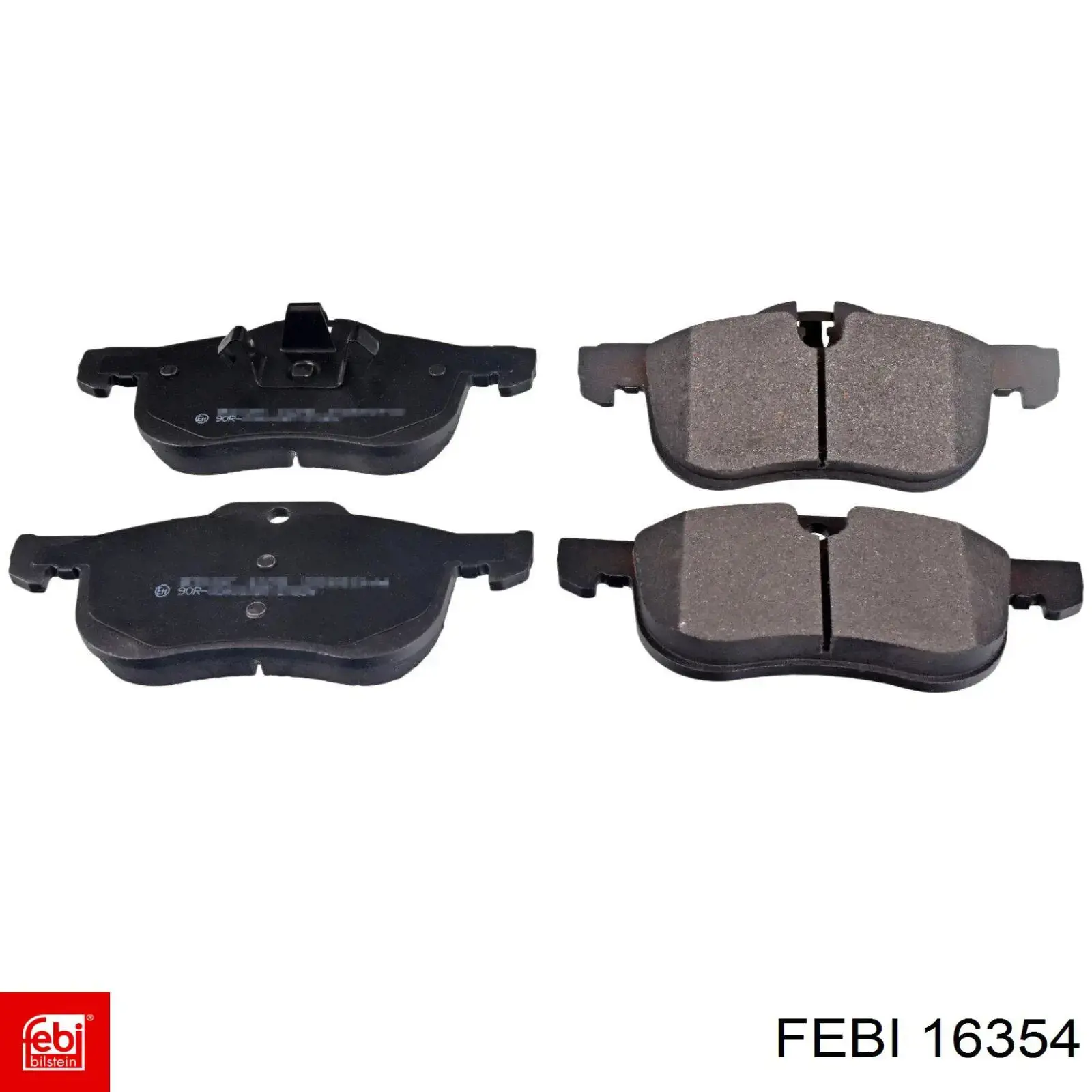 Sapatas do freio dianteiras de disco Febi 16354 preço, a partir de 30,27 USD