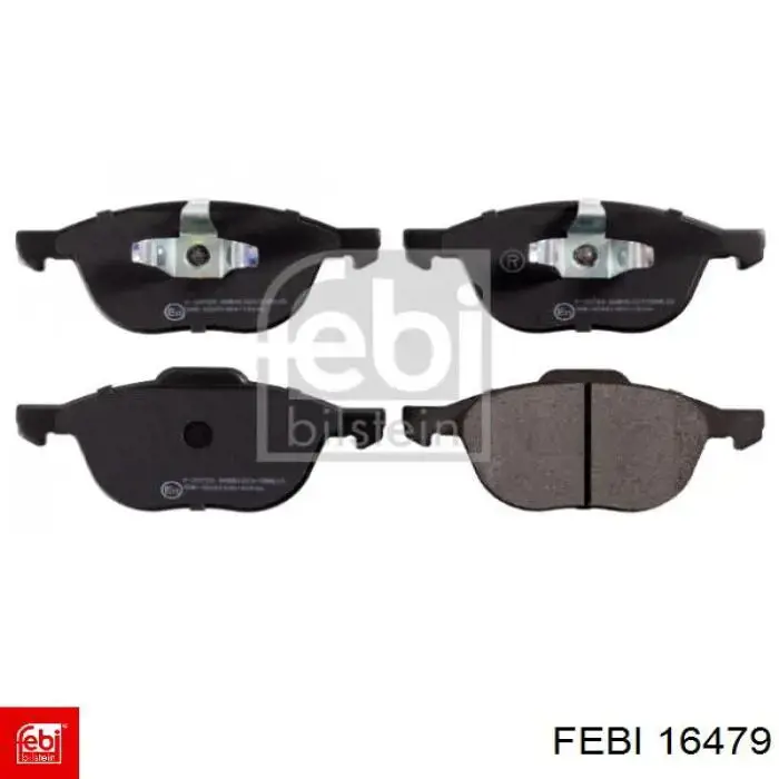 Sapatas do freio dianteiras de disco Febi 16479 preço, a partir de 28,94 USD