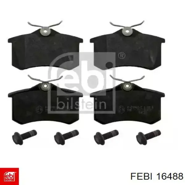 Sapatas do freio traseiras de disco Febi 16488 preço, a partir de 17,45 USD