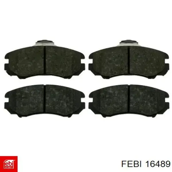 Sapatas do freio dianteiras de disco Febi 16489 preço, a partir de 34,20 USD