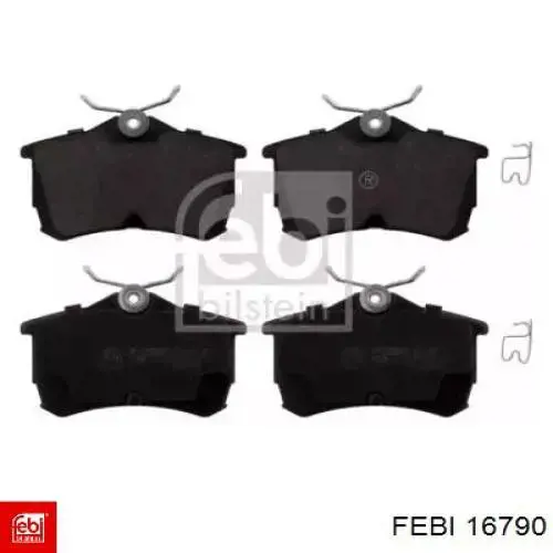 Sapatas do freio traseiras de disco Febi 16790 preço, a partir de 28,25 USD