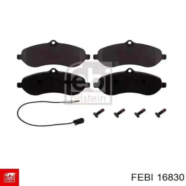Sapatas do freio dianteiras de disco Febi 16830 preço, a partir de 42,39 USD