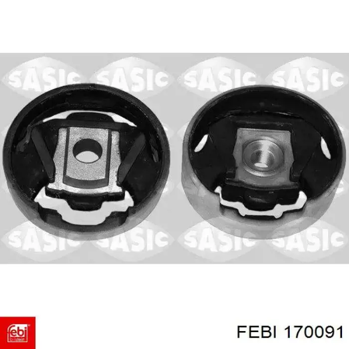Bloco silencioso de viga traseira (de plataforma veicular) Febi 170091 preço, a partir de 22,56 USD