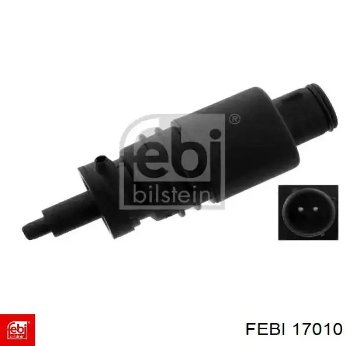 Bomba de motor de fluido para lavador de vidro dianteiro Febi 17010 preço, a partir de 11,78 USD