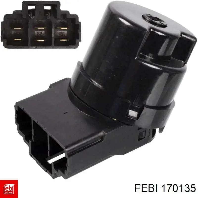 Grupo de contato de fecho de ignição Febi 170135 preço, a partir de 18,26 USD