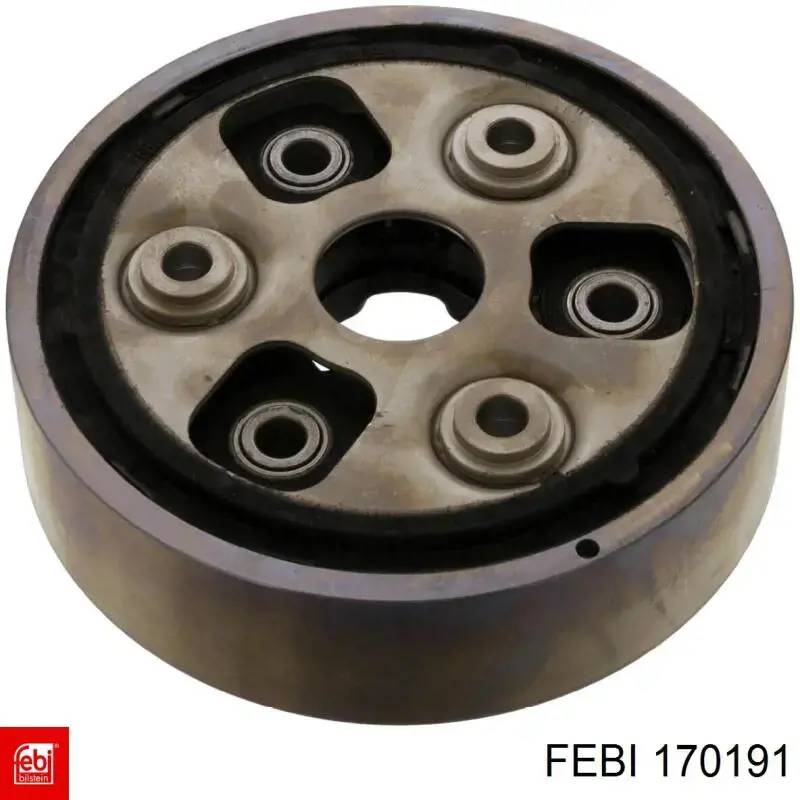 170191 Febi Coxim (suporte) esquerdo inferior de motor