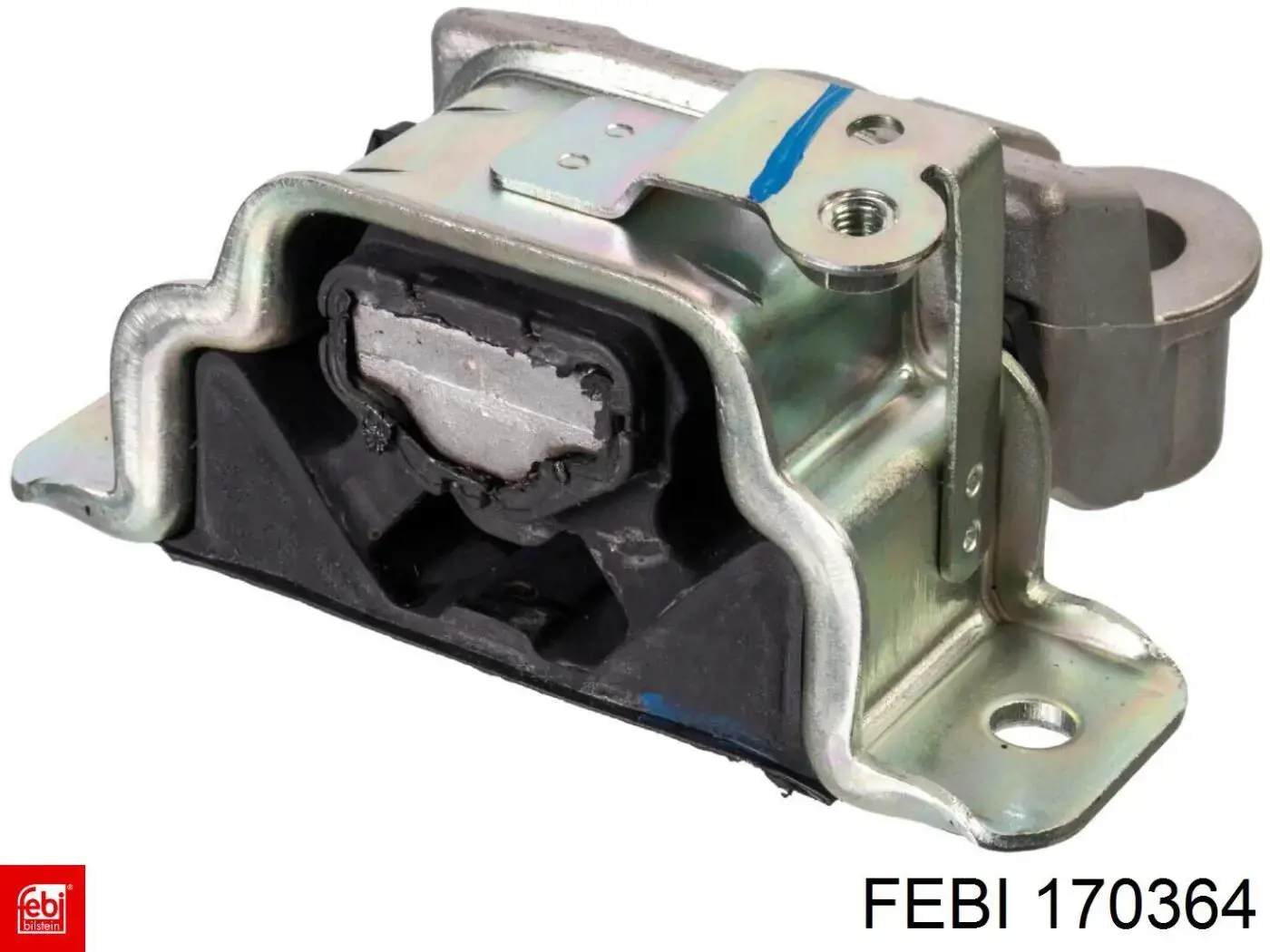 Coxim (suporte) dianteiro de motor Fiat/Alfa/Lancia 52026840
