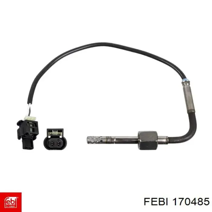 Sensor de temperatura dos gases de escape (GE), antes de filtro de partículas diesel Febi 170485 preço, a partir de 55,19 USD