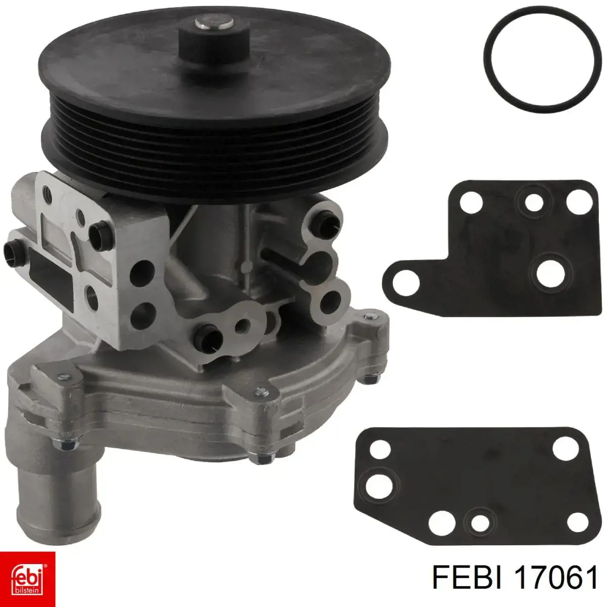 Compre 17061 Febi Braço oscilante inferior direito de suspensão dianteira
