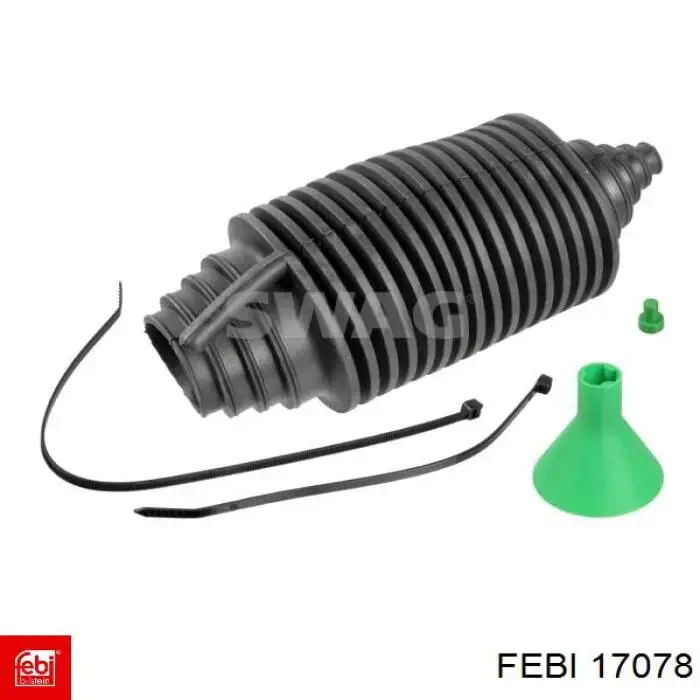 Compre 17078 Febi Bota de proteção do mecanismo de direção (de cremalheira)