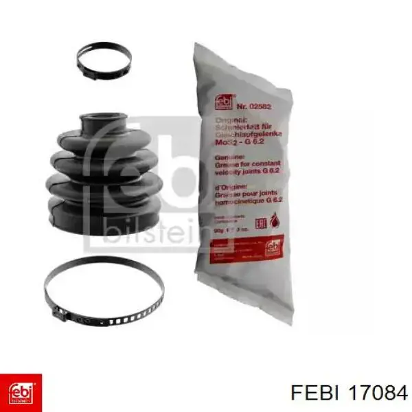 Bota de proteção externa de junta homocinética do semieixo dianteiro Febi 17084 preço, a partir de 11,60 USD