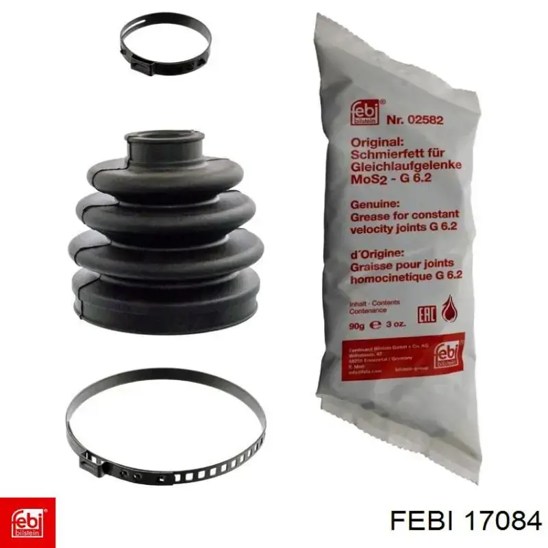 Compre 17084 Febi Bota de proteção externa de junta homocinética do semieixo dianteiro