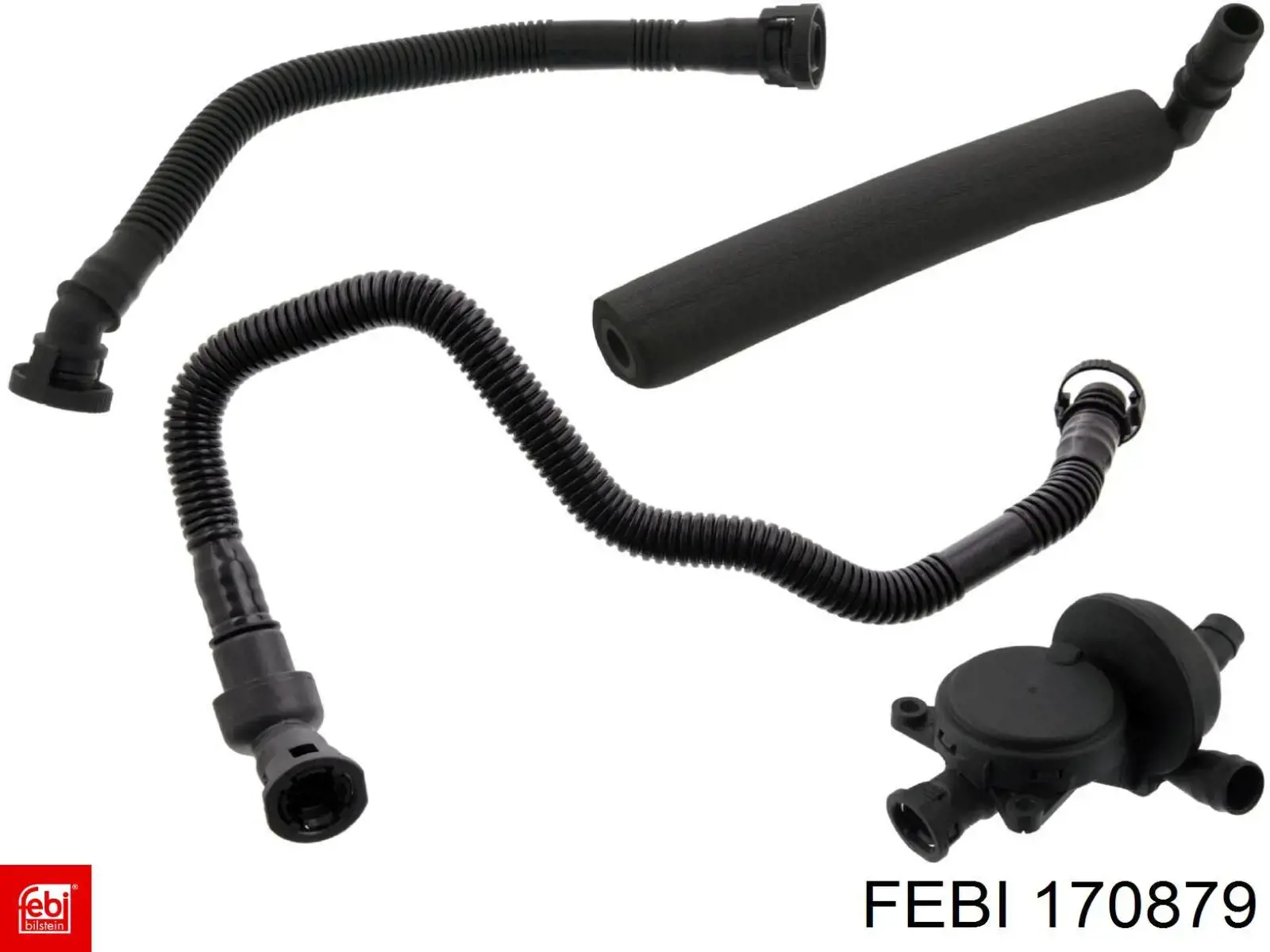 Compre 170879 Febi Separador de óleo (separador) do sistema de ventilação de cárter