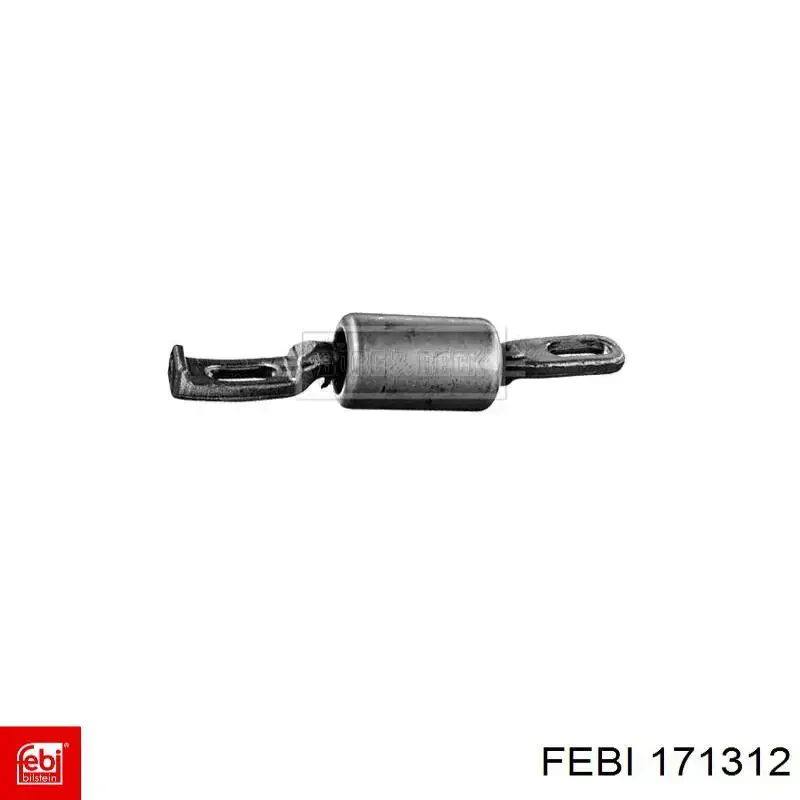 Bloco silencioso do braço oscilante inferior traseiro Febi 171312 preço, a partir de 49,90 USD
