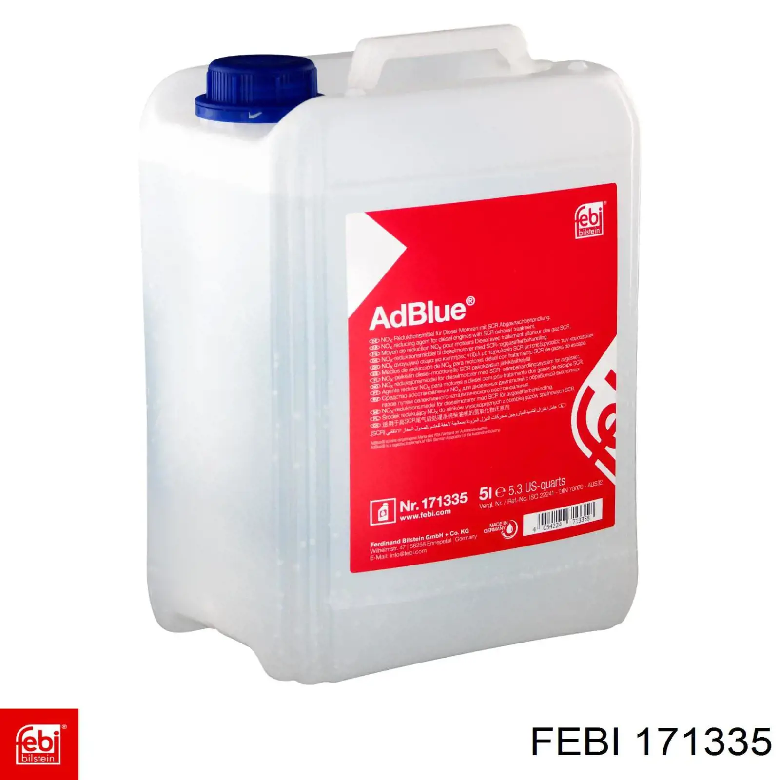 171335 Febi Fluido AD Blue, ureia