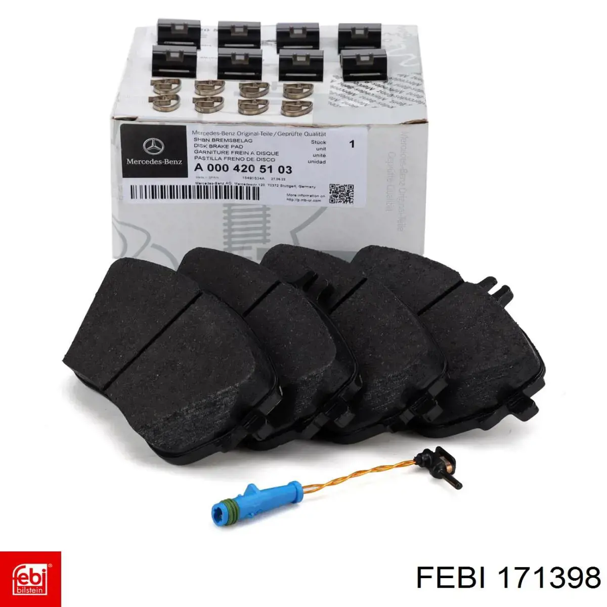 KTJX612K021AED Ford Sapatas do freio dianteiras de disco