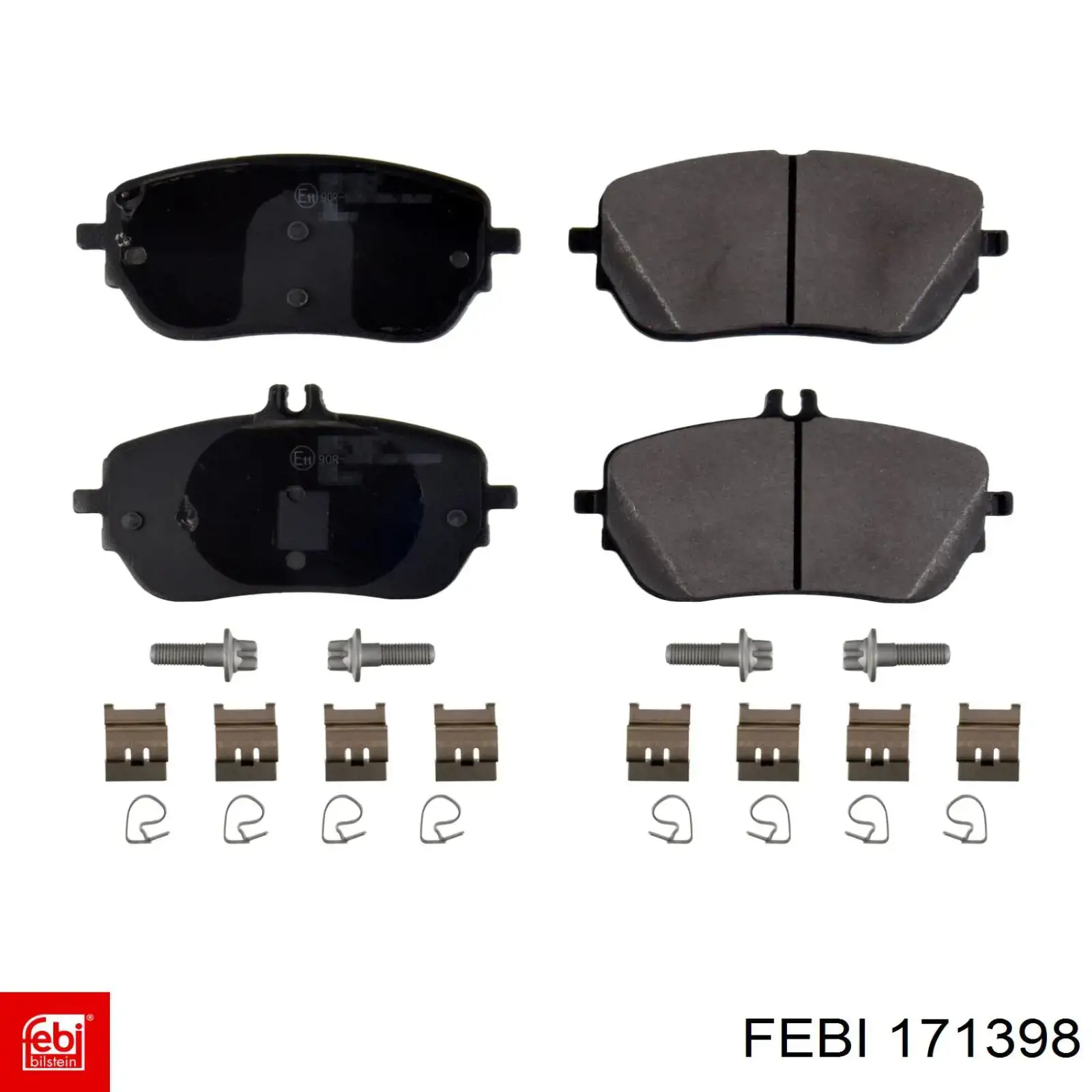 Sapatas do freio dianteiras de disco Ford KTJX612K021AED