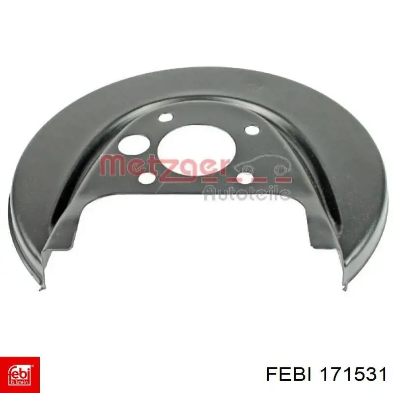 Proteção do freio de disco dianteiro esquerdo Febi 171531 preço, a partir de 16,75 USD