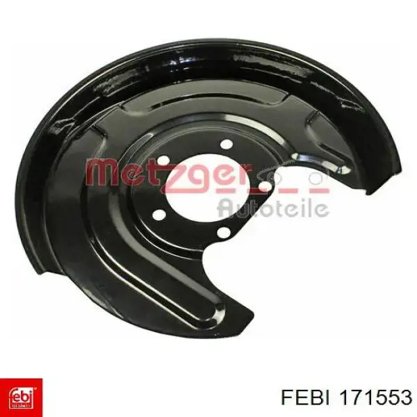 Proteção direita do freio de disco traseiro Febi 171553 preço, a partir de 19,36 USD