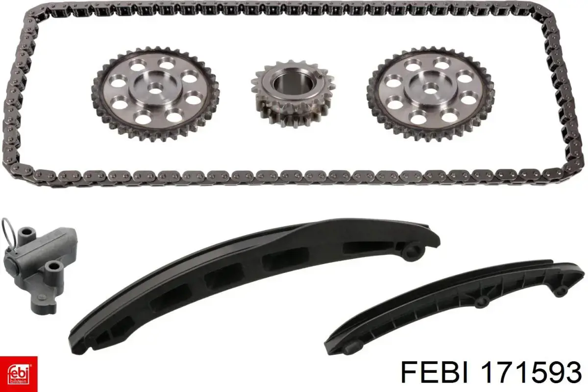 Cadeia do mecanismo de distribuição de gás, kit Febi 171593 preço, a partir de 158,26 USD