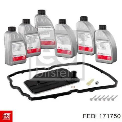 171750 Febi Kit de serviço para a substituição de óleo na Caixa Automática de Mudança
