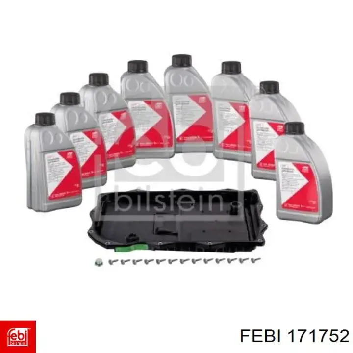 Compre 171752 Febi Kit de serviço para a substituição de óleo na Caixa Automática de Mudança