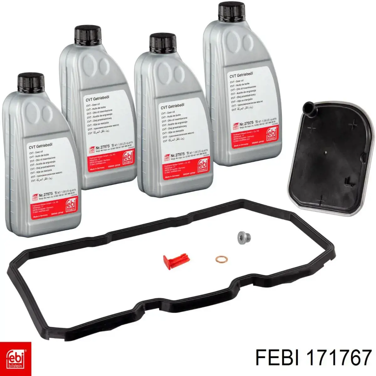 171767 Febi Kit de serviço para a substituição de óleo na Caixa Automática de Mudança