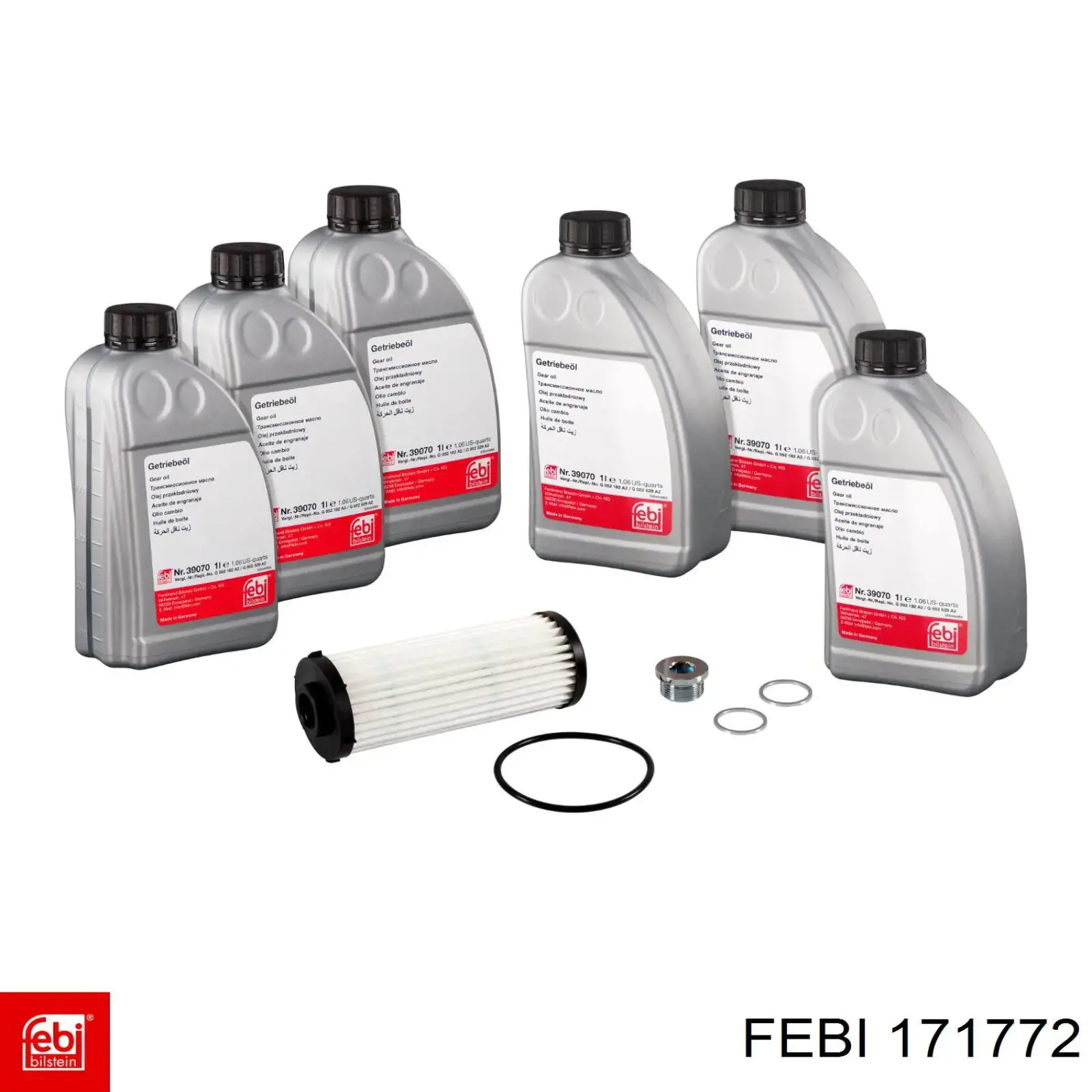 1051060006 Tcmatic Kit de serviço para a substituição de óleo na Caixa Automática de Mudança
