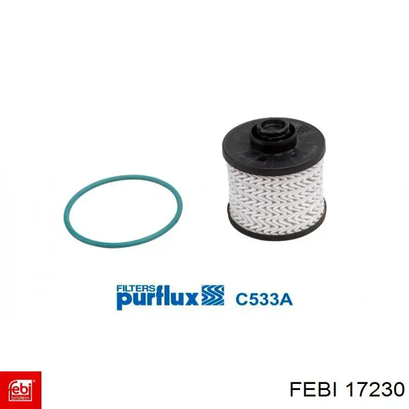 Compre 17230 Febi Parafuso da polia de cambota