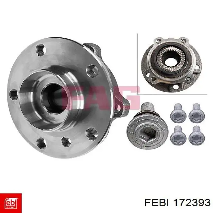 172393 Febi Cubo dianteiro