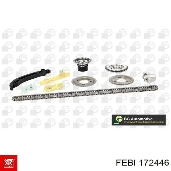 Cadeia do mecanismo de distribuição de gás, kit Febi 172446 preço, a partir de 310,99 USD