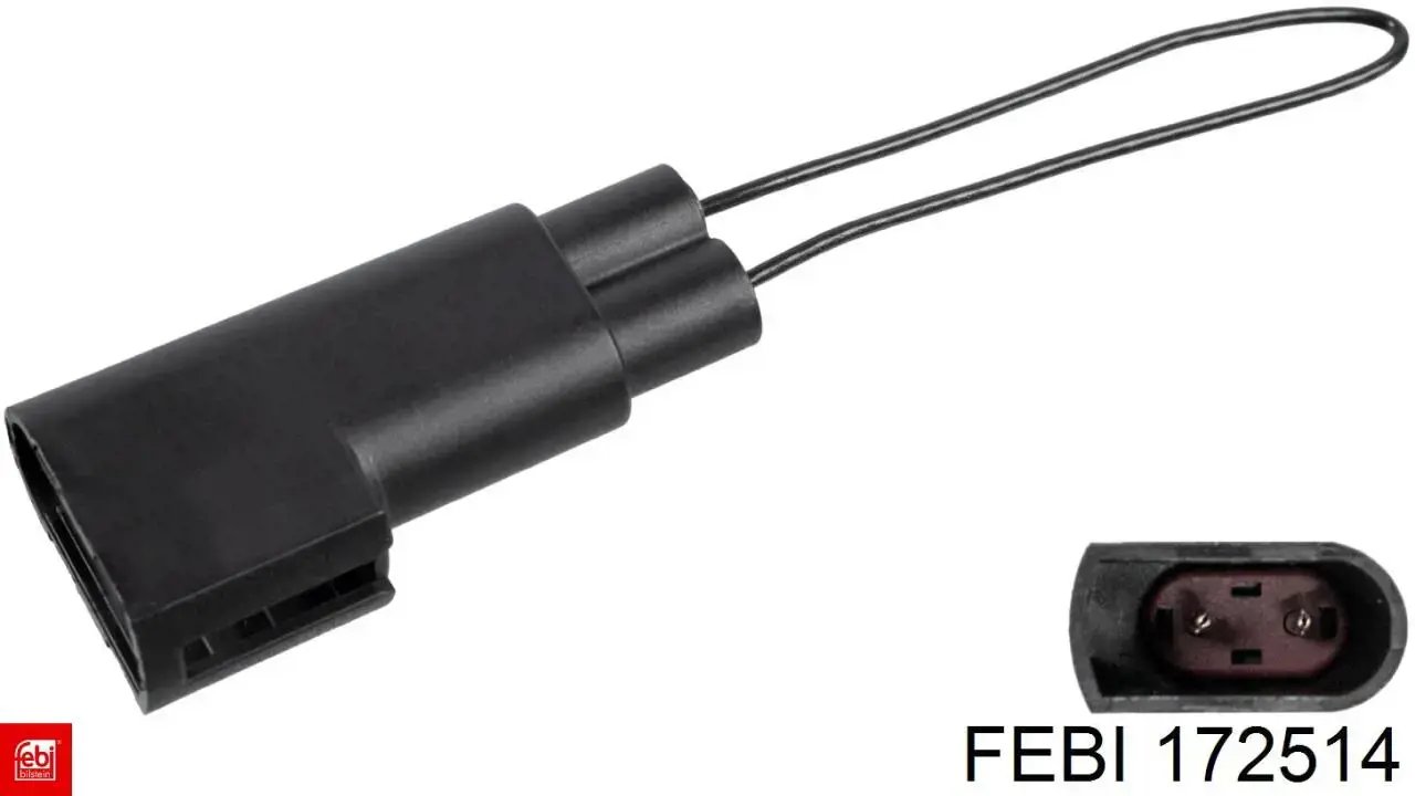 Sensor dianteiro de desgaste das sapatas do freio Febi 172514 preço, a partir de 4,99 USD