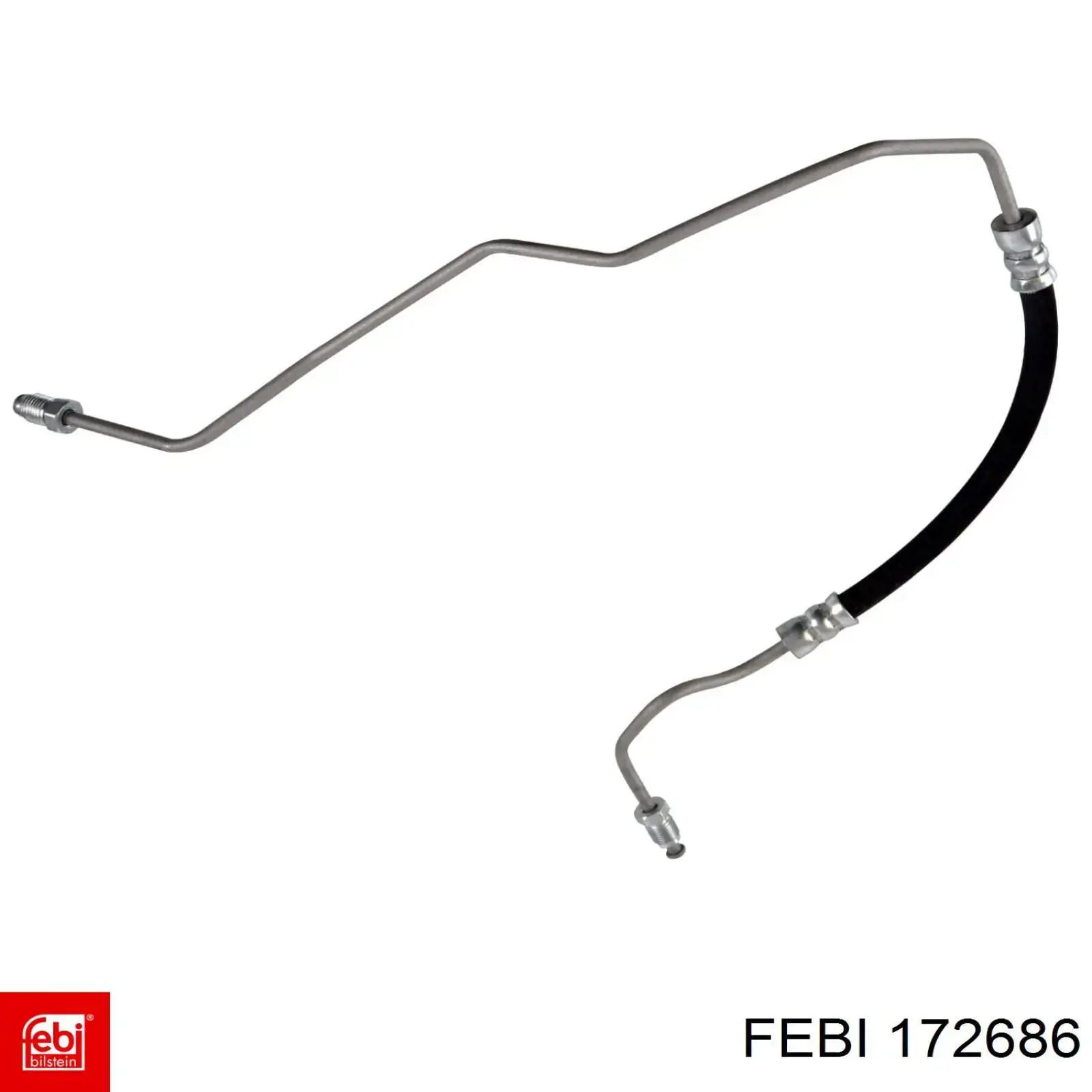 Mangueira do freio traseira direita Febi 172686 preço, a partir de 20,56 USD