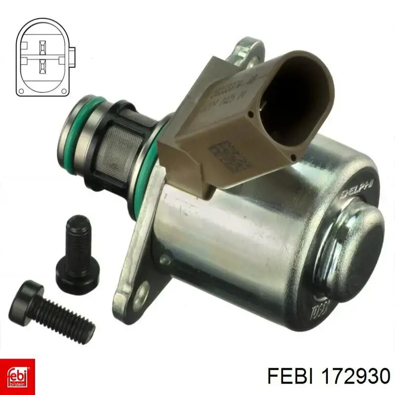172930 Febi Parafuso de fixação do injetor