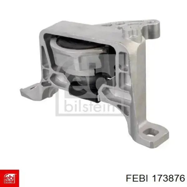 Coxim (suporte) direito dianteiro de motor 504046292 Iveco