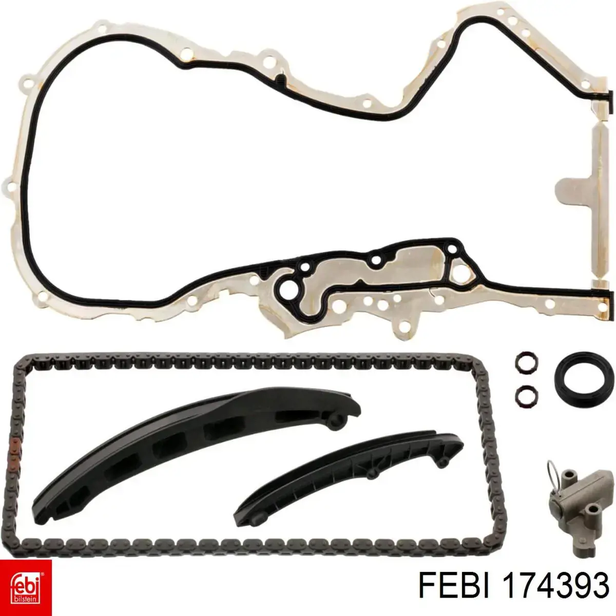 Cadeia do mecanismo de distribuição de gás, kit Febi 174393 preço, a partir de 166,52 USD