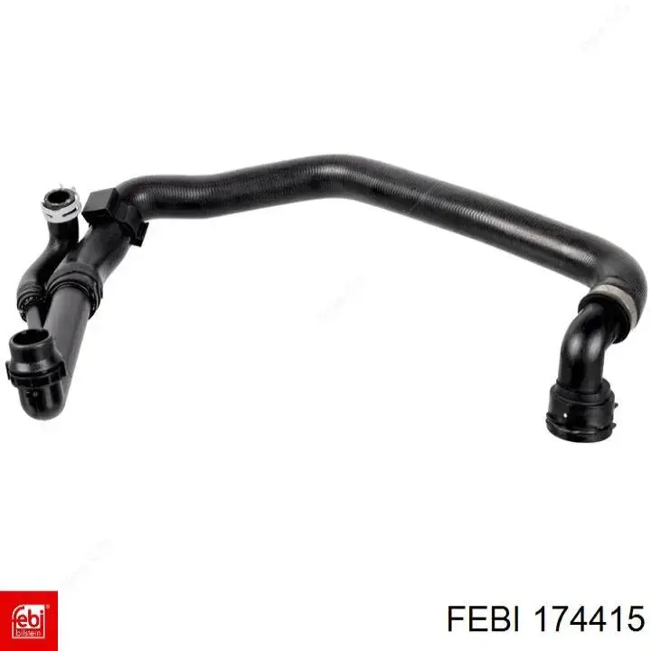 Compre 5Q0122051AR VAG Mangueira (cano derivado) inferior do radiador de esfriamento