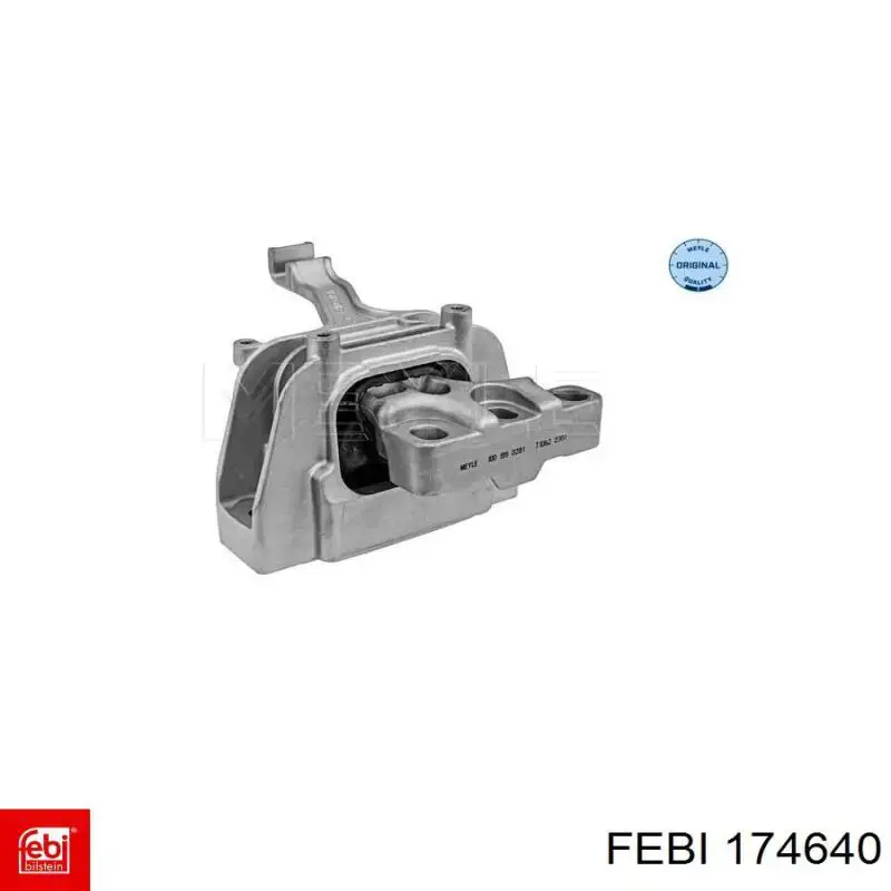 174640 Febi Coxim (suporte) direito de motor