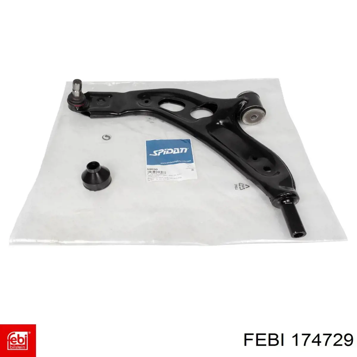 Braço oscilante inferior esquerdo de suspensão dianteira Febi 174729 preço, a partir de 122,07 USD